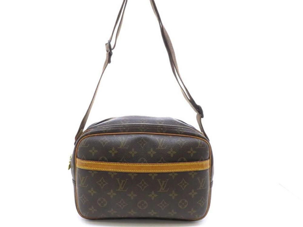 LOUIS VUITTON Monogram Reporter around shoulder bag